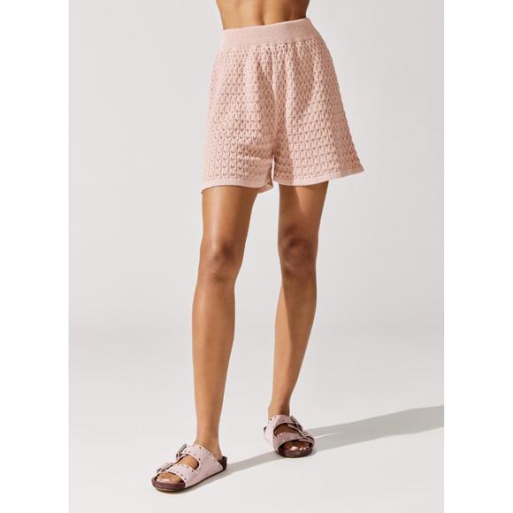 NEW MR MITTENS lace shorts in cameo pink - Picture 1 of 6